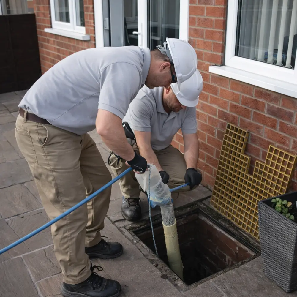 Blocked drain repair service in Pitsea